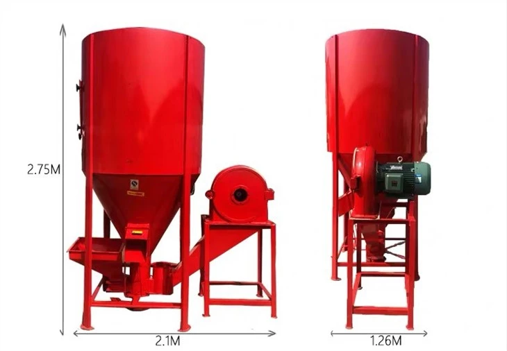 Livestock Feed Grinder Mixer
