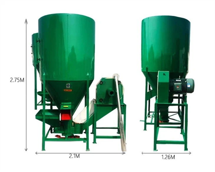 Livestock Feed Grinder Mixer